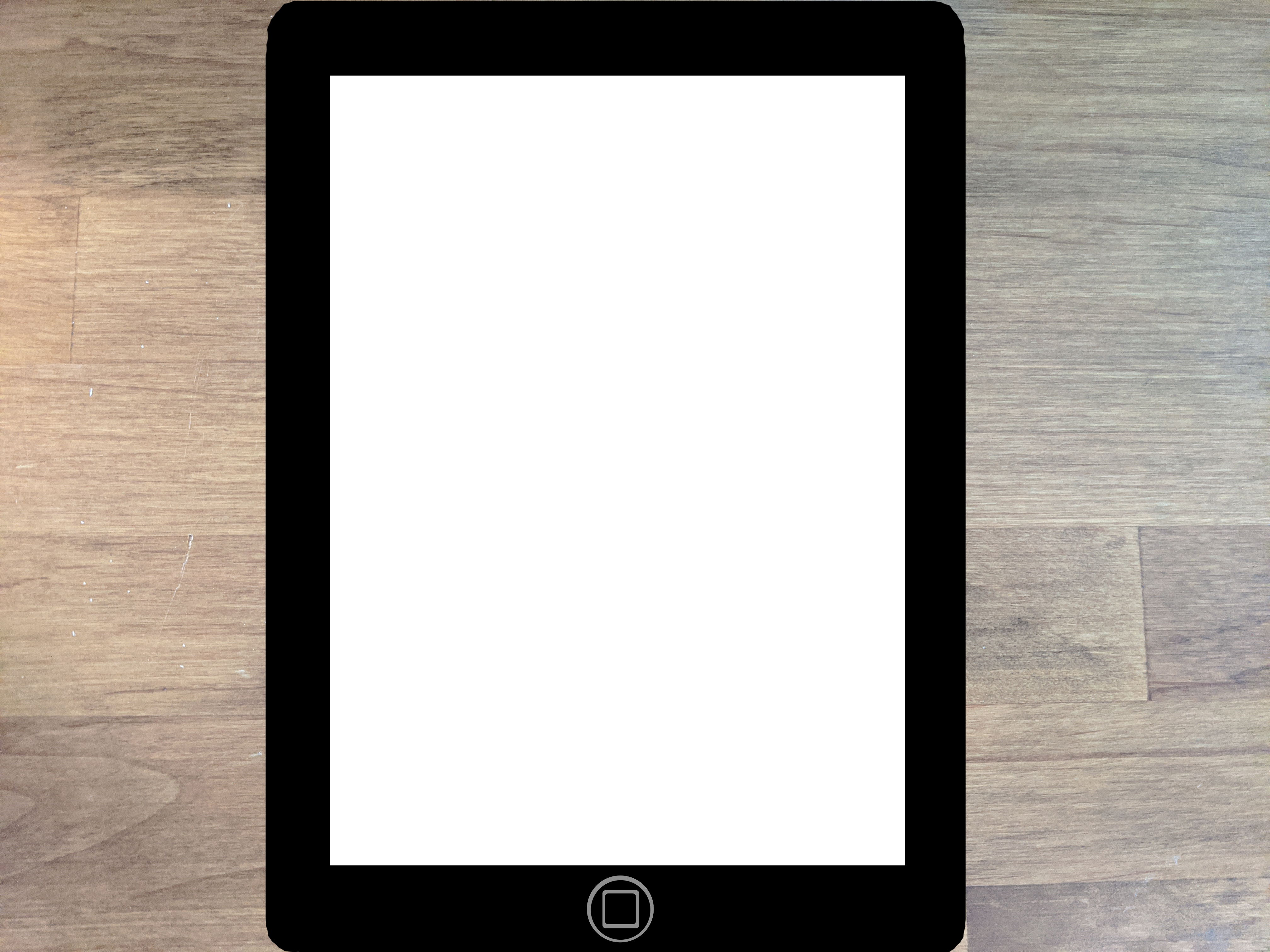 Tablet on Desk (Adobe Photoshop)